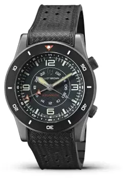 image of Elliot Brown 0H0-623-R51G Beachmaster Nivo (40mm) Black Dial Watch