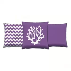 Image of AC-4327-4103-4328 Multicolor Cushion Set (3 Pieces)