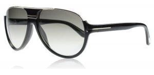 image of Tom Ford Dimitry Sunglasses Black / Gold 01P 59mm