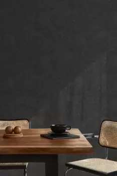 image of Superfresco Easy Organic Plain Black Wallpaper