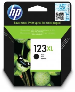 Image of HP 123XL Black Ink Cartridge