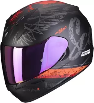 Image of Scorpion Exo 390 IGhost Helmet, black-grey, Size 2XL, black-grey, Size 2XL
