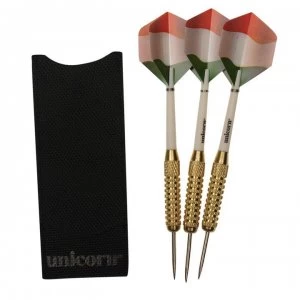 image of Unicorn Ireland Steel Darts - Tricololur