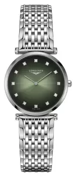 image of LONGINES L45124926 La Grande Classique De Longines Green Watch