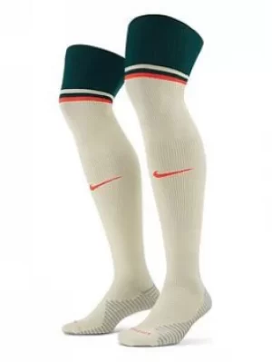 image of Nike Liverpool Fc 21/22 Away Sock, Ivory Size M Men