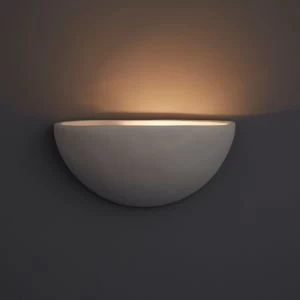 image of Aura Cream Wall uplighter