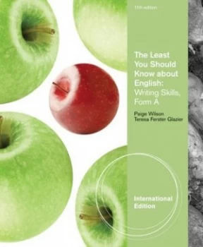 Image of The Least You Should Know about English Form a by Teresa Glazier Paperback