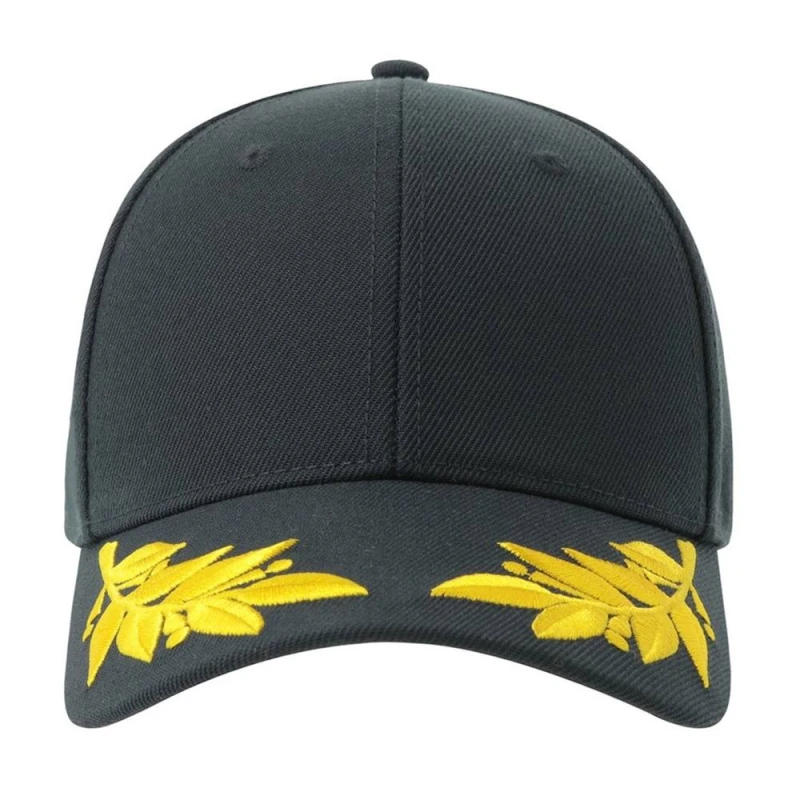 Image of Atlantis Womens Winner S 6 Panel Structured Baseball Cap in Navy Navy Female One Size