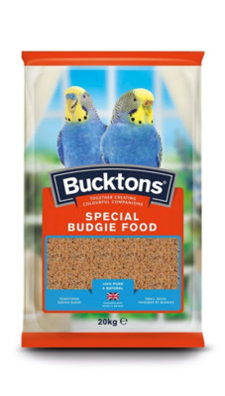 Image of Bucktons Special Budgie Bird Food 20kg Multi unisex