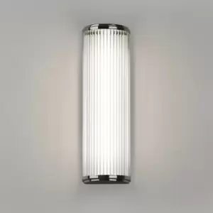 image of Astro Versailles 400 Phase Dimmable Bathroom Large LED Flush Wall Light Polished Chrome