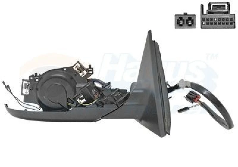 Image of VAN WEZEL Wing mirror VAN WEZEL 0307860