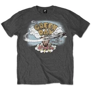 image of Green Day - Dookie Vintage Mens Medium T-Shirt - Grey