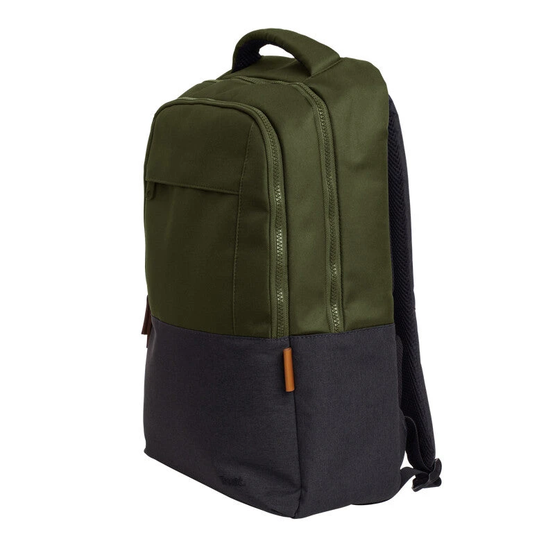 Image of Trust Trust Laptop backpack LISBOA 16 BACKPACK - GREEN Suitable for up to: 40,6cm (16) Green 25243