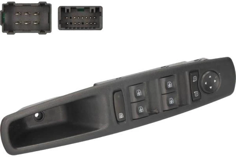 Image of Alfa e-Parts AF00278 Switch, window winder Driver side Plastic Switch,window winder (1761)