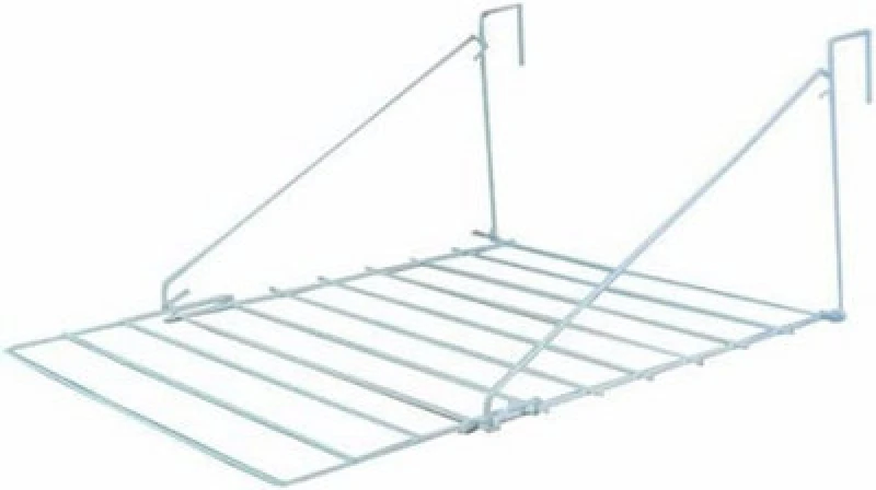 Image of KAV Over Door Utility Dryer Clothes Airer - 7m Metal Laundry Towel Rail White unisex