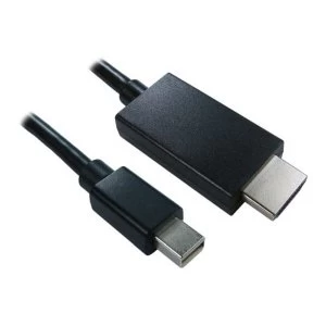 image of Spire Mini DisplayPort Male to HDMI Male Converter, 1 Metre