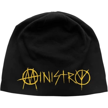 Image of Ministry - Logo Unisex Beanie - Black