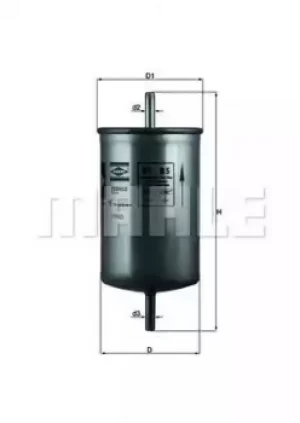 image of Fuel Filter KL85 78463812 by MAHLE Original