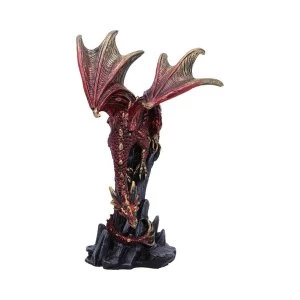Image of Red Hear Me Roar Dragon Figurine