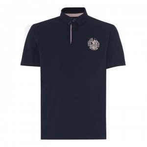 Image of Raging Bull Rugby Polo - Navy74