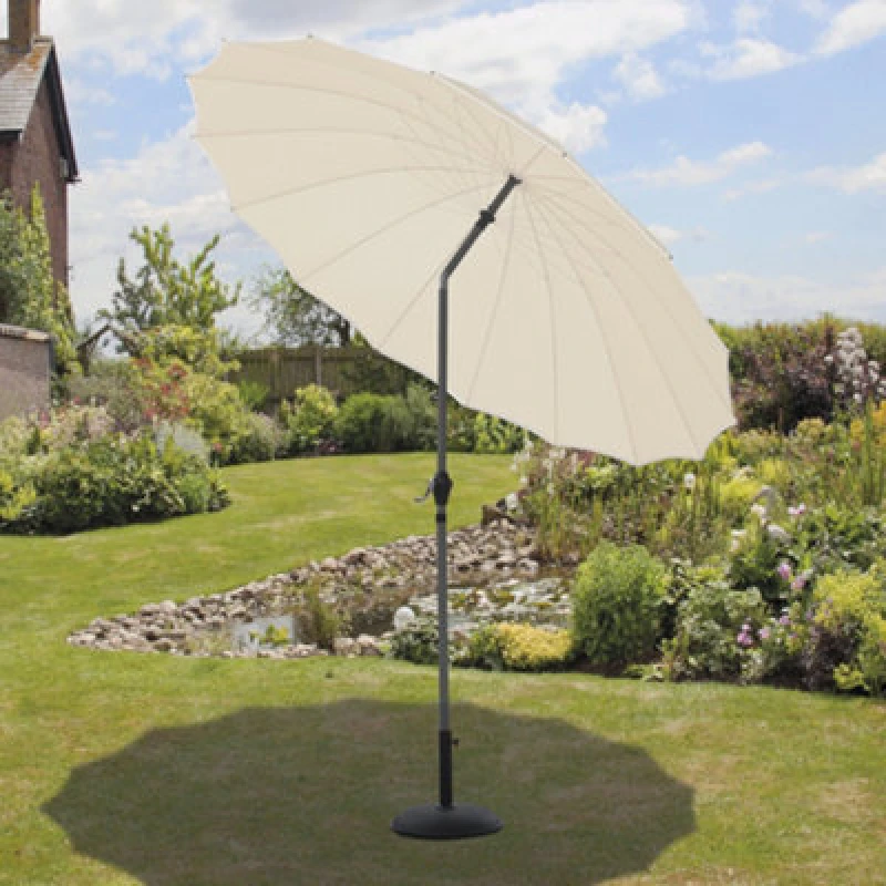 Image of Suntime Garden Shanghai 2.7M Ecru Oriental Parasol
