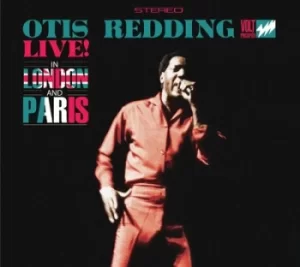 Image of Live in London and Paris by Otis Redding CD Album