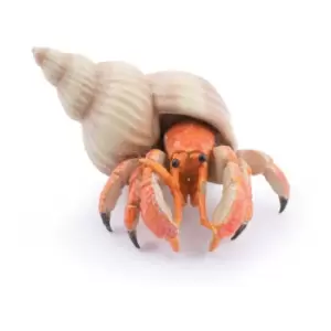 Image of Papo Marine Life Hermit Crab Toy Figure, 3 Years or Above, Orange...