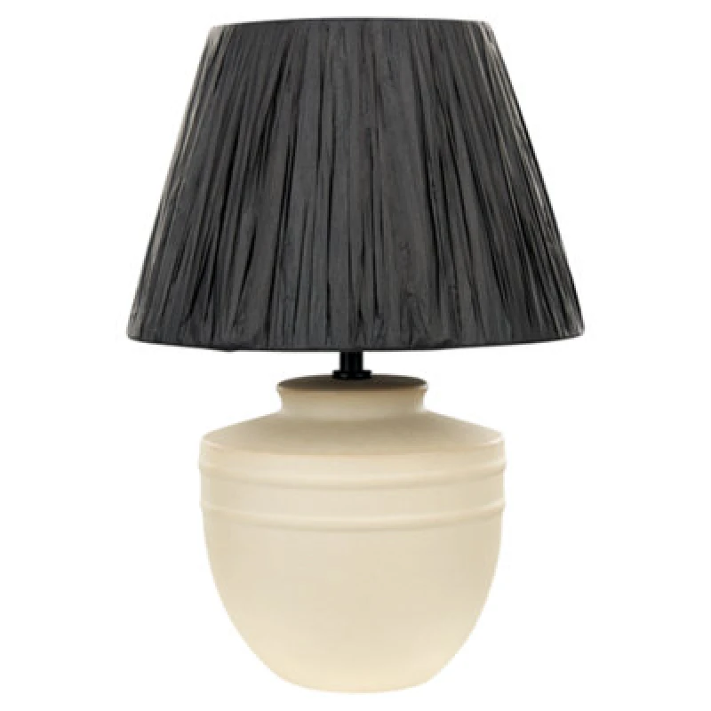 Image of Beliani Table Lamp Tigre Ceramic Beige