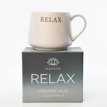 Image of Serenity Debossed Mug - Relax
