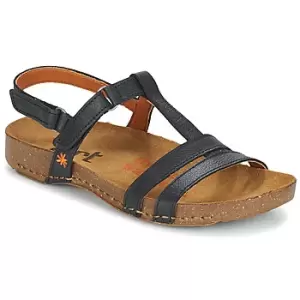 Image of ART Strap Sandals Black 4