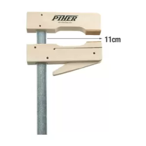 Image of Wooden clamp 80 - Piher