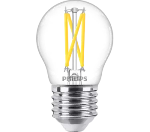 Image of Philips Master Glass 2.5-25W Dimtone LED Golf E27 Very Warm White - 929003012182