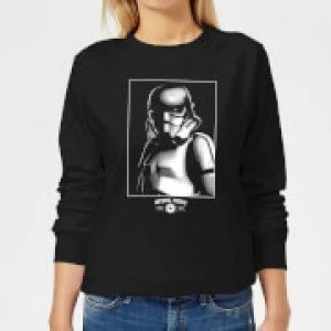 Image of Star Wars Imperial Troops Womens Sweatshirt - Black