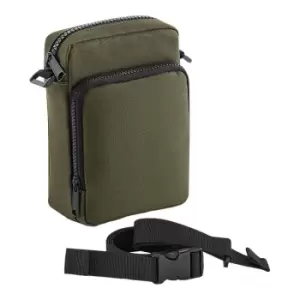 Image of Bagbase Modulr 1 Litre Multipocket Bag (One Size) (Military Green)