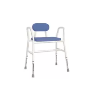 Image of NRS Healthcare Extra Wide PU Moulded Perching Stool