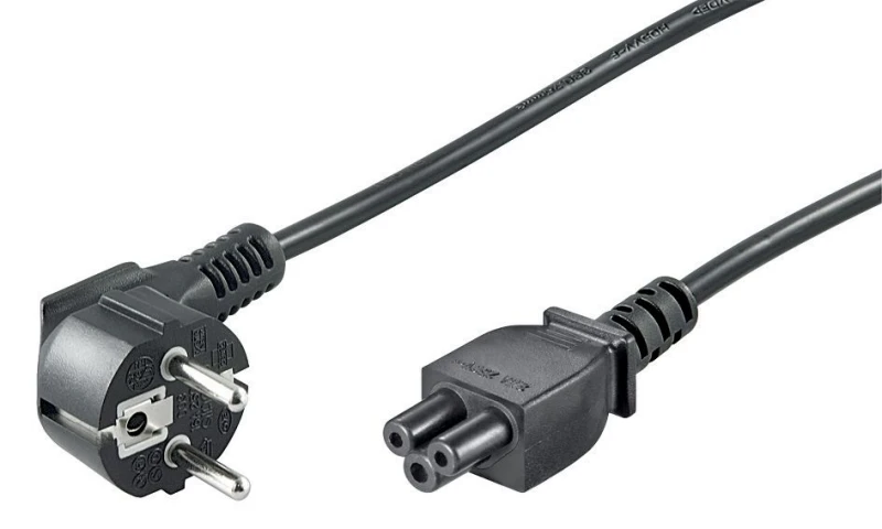 Image of Microconnect PE010818 power cable Black 1.8 m CEE7/7 C5 coupler