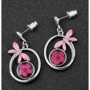 Image of Eternal Flowers Dragonfly Earrings