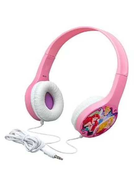 image of Disney Princess DP-AFKWH Adjustable Foldable Kids Wired Headphones