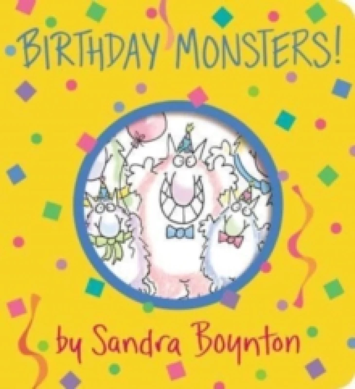 Image of Sandra Boynton Birthday Monsters! Book Multi unisex