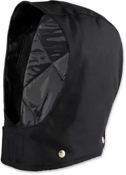 image of Carhartt Firm Duck Hood, black, Size 2XL 3XL 4XL 5XL, black, Size 2XL 3XL 4XL 5XL