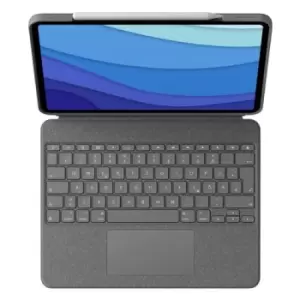 Image of Logitech Combo Touch Grey Smart Connector QWERTZ German
