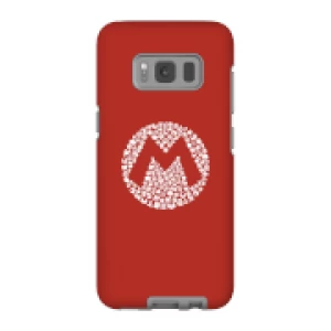 image of Nintendo Super Mario Mario Items Logo Phone Case - Samsung S8 - Tough Case - Gloss