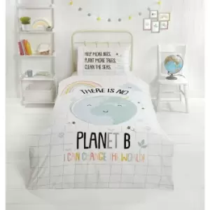 image of Home Planet b Duvet Cover Set Multi Double Bed - Multi - Rapport