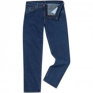 Image of Gant Regular Fit Straight Leg Jeans - Denim