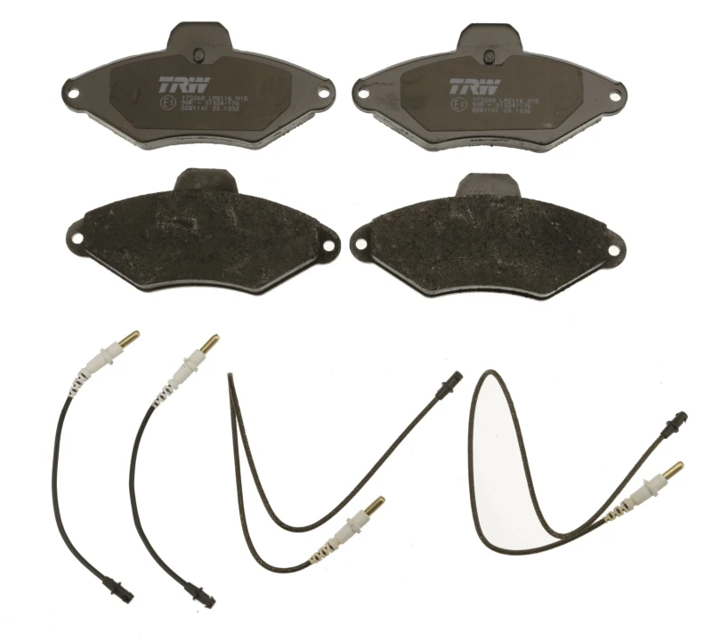 Image of TRW GDB1101 Brake pad set incl. wear warning contact Brake Pad Set,disc brake (402)