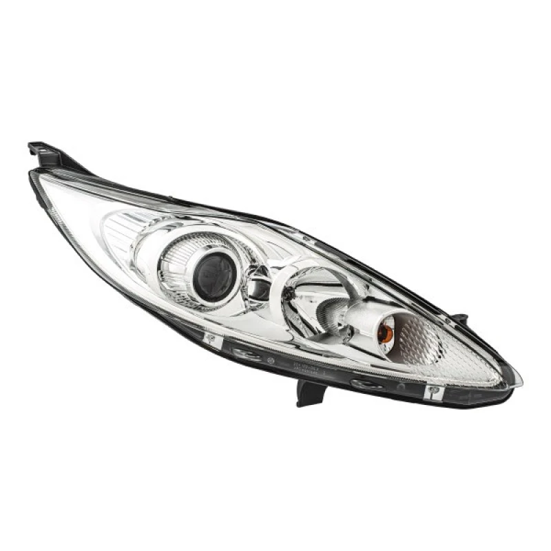 Image of HELLA 1EL 247 045-361 Headlights H1, Right, with motor for headlamp levelling, Halogen Headlight (259)