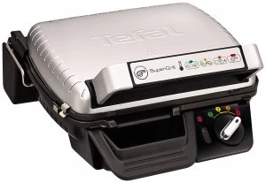 image of Tefal Supergrill GC450b27 6 Portion Health Grill