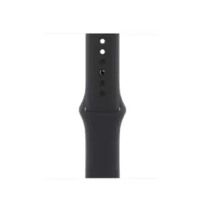 Image of Apple MKU83ZM/A Smart Wearable Accessories Band Black Fluoroelastomer