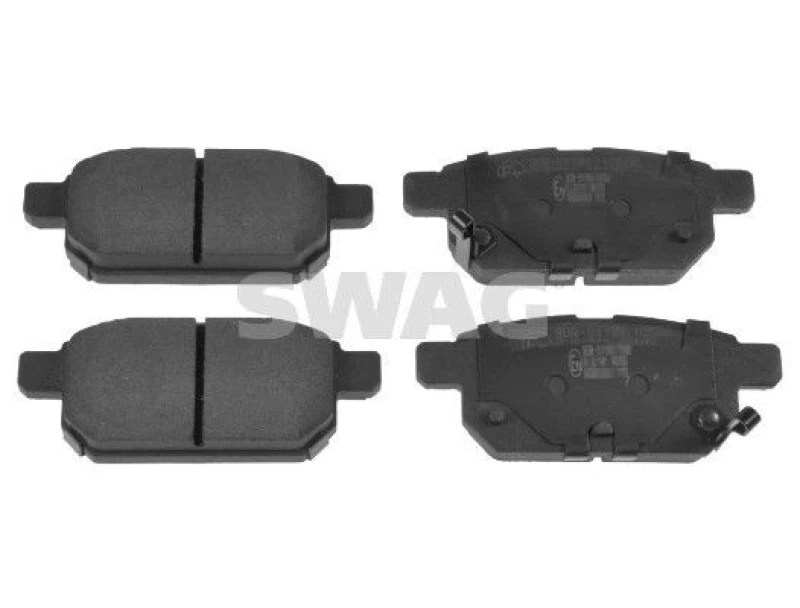 Image of Brake pad set SWAG 33 10 7325