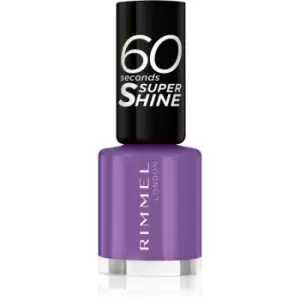 image of Rimmel 60 Seconds Super Shine Nail Polish Shade 560 Lovey Dovey 8 ml